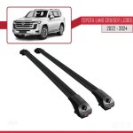 Compatible avec toyota land cruiser (j300) 2022 - 2026 ace - 1 barres de toit railing porte - bagages ...