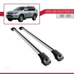 Compatible avec toyota land cruiser prado (j150) 2010 - 2023 ace - 1 barres de toit railing porte - bagages ...