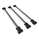 Pour toyota land cruiser prado (j250) 2024 - 2026 fly mod�le barres de toit railing porte - bagages de ...