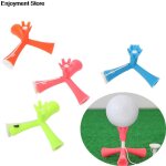 Tr�pied rotatif anti - vol, support de balle de golf 1 pi�ce, accessoires d'entra�nement autonome, hauteur ...