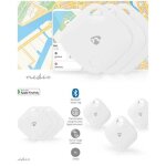 Trackers traceurs par 3 bluetooth 4. 0 gps type airtag compatible avec apple find my app