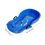 Traîneau a neige solide en plastique pour enfants, flyer, planche volante, luge de toboggan avec ul, ... Traîneau a neige solide en plastique pour enfants, flyer, planche volante, luge de toboggan avec ul, ...