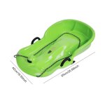 Traîneau a neige solide en plastique pour enfants, flyer, planche volante, luge de toboggan avec ul, ... Traîneau a neige solide en plastique pour enfants, flyer, planche volante, luge de toboggan avec ul, ...