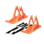 Traîneau de ski polyvalent pour scooter, fixation stable, aucun outil requis, 2 packs, lot - type orange ... Traîneau de ski polyvalent pour scooter, fixation stable, aucun outil requis, 2 packs, lot - type orange ...