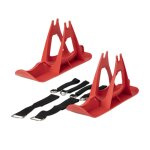 Traîneau de ski polyvalent pour scooter, fixation stable, aucun outil requis, 2 packs, lot - type red ... Traîneau de ski polyvalent pour scooter, fixation stable, aucun outil requis, 2 packs, lot - type red ...