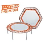 Trampoline aquatique waterflex 101 x h 34 cm tramp premium rond - inox - max 100 kg - modèle rond Trampoline aquatique waterflex 101 x h 34 cm tramp premium rond - inox - max 100 kg - modèle rond