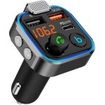 Transmetteur fm bluetooth 3 ports de chargement : x2 usb qc3. 0 x1 pd 3. 0 type c 20w, fonction mains ...