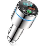 Transmetteur fm bluetooth 5. 3, tout métal bluetooth voiture, chargeur rapide de voiture pd 30w type ... Transmetteur fm bluetooth 5. 3, tout métal bluetooth voiture, chargeur rapide de voiture pd 30w type ...
