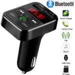 Transmetteur fm bluetooth pour voiture adaptateur radio sans fil chargeur usb lecteur mp3 Transmetteur fm bluetooth pour voiture adaptateur radio sans fil chargeur usb lecteur mp3