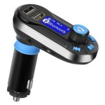 Transmetteur fm bluetooth voiture argent