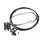 Transmission fibrax pour tige de selle suspension cable inox et gaine anti - compression noire legere ...