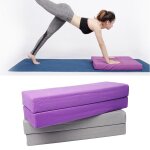 Traversin pliant de yoga pour yin yoga, rectangulaire, housse de remplissage, lavable, coussin en coton ...