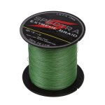 Tresse de fil de p�che en nylon, 12lb, 5. 5kg, 200m, pour leurre a la tra�ne, vert militaire jdko121