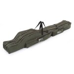 Trois couches 150cm sac de rangement etui de p�che en toile portable pour canne outils equipement