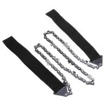 Tronçonneuse de poche a 11 dents pour camping, scie a chaîne manuelle, scie a fil de survie, scie a chaîne ... Tronçonneuse de poche a 11 dents pour camping, scie a chaîne manuelle, scie a fil de survie, scie a chaîne ...