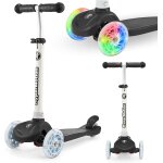 Trottinette 3 roues enfant + 3 ans 50kg max, trottinette d'quilibre, socle antidrapant, frein, hauteur ...
