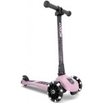Trottinette 3 roues lumineuses highwaykick 3 rose - scoot & ride Trottinette 3 roues lumineuses highwaykick 3 rose - scoot & ride