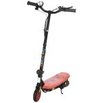 Trottinette electrique 120 w pliable pour enfant 7 - 14 ans 12 km / h max. autonomie 10 km max. rouge ...
