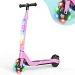 Trottinette electrique pour enfant 6 - 14ans - vitesse 10 km / h - autonomie 4 - 6 km - rglable en hauteur ...