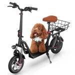 Trottinette electrique iscooter i12 avec sige 500w autonomie 30 - 35km 36v7. 5ah 12 ; deux amortisseurs ...