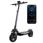 Trottinette electrique iscooter w9, moteur 1000w, batterie 48v 14ah, pneus 10 pouces, vitesse maximale ...
