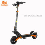 Trottinette electrique kukirin g2 pro abe, moteur 500w, batterie 48v 15, 6ah, pneus 9 pouces a chambre ...