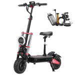 Trottinette electrique pliable boyueda s5 11 ; avec moteur 3000 w x 2, si�ge nfc batterie 60v 38ah autonomie ...