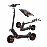Trottinette electrique pliable joyor s10 - s - z - deux moteurs de 1000 w, batterie 60 v 18 ah, autonomie ...