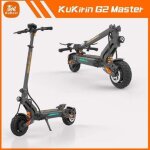 Trottinette electrique pliable kukirin g2 master - moteur 2 * 1000w - batterie 52v 20. 8ah - autonomie ...