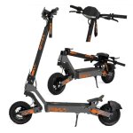 Trottinette electrique pliable kukirin g2 - moteur 1200w - batterie 48v 15. 6ah - pneus 10 pouces - autonomie ...