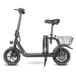 Trottinette electrique pliable avec sige samebike sm - c01, 350 w, 36 v 12, 4 ah, autonomie de 40 km, ...