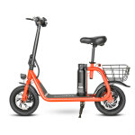 Trottinette electrique pliable avec sige samebike sm - c01, 350 w, 36 v 12, 4 ah, autonomie de 40 km, ...