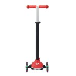 Trottinette pour enfants d�s 3 ans - duoku - avec roues lumineuses - ajustable en hauteur - plateau large ...