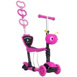 Trottinette pour enfants trottinette 3 roues evolutive 3 en 1 hauteur guidon r�glable canne telescopique ...