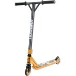 Trottinette freestyle, hauteur de guidon rglable, or