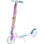 Trottinette grande roue celia 200mm raven enfant mixte neo chrome