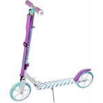 Trottinette grande roue pastelle 200mm raven enfant mixte glisse urbaine blanc / bleu / violet