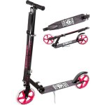 Trottinette grande roue straight 200mm raven enfant mixte glisse urbaine noir / rose