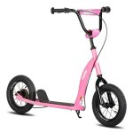Trottinette joystar pour enfants d�s 5 ans, adolescents et jeunes, trottinette l�g�re avec guidon r�glable, ...