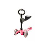 Trottinette mini micro deluxe 3 en 1 rose anodisé Trottinette mini micro deluxe 3 en 1 rose anodisé
