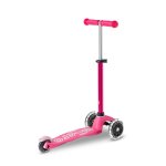 Trottinette mini micro deluxe led - rose