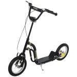 Trottinette patinette pour enfants plus de 5 ans grands pneus guidon r�glable 2 freins contr�l�s par ...
