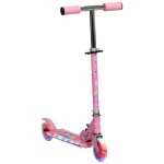 Trottinette pliable enfant a partir de 3 ans roues repose - pied led frein a friction arri�re hauteur ...