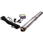 Trou de forage puits profond submersible pompe + câble 6000 l / h acier inoxydable Trou de forage puits profond submersible pompe + câble 6000 l / h acier inoxydable