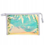 Trousse de maquillage pour camping en plein air, trousse de maquillage blanche