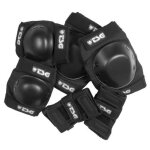 Tsg basic 76027 - 40 - 102 set de protections coudes genoux poignets noir l Tsg basic 76027 - 40 - 102 set de protections coudes genoux poignets noir l