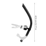 Tuba de natation avant pour tour de natation, embout en silicone, equipement de plongée, sangle de tête ... Tuba de natation avant pour tour de natation, embout en silicone, equipement de plongée, sangle de tête ...