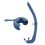 Tuba de plonge en silicone souple, portable, pliable, facile a respiration, equipement de plonge humide ...