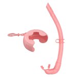 Tuba de plonge en silicone souple, portable, pliable, facile a respiration, equipement de plonge humide ...