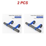 Tube d'extension de guidon en carbone pour vlo vtt, support de lampe de poche, lumire de sauna, support ...